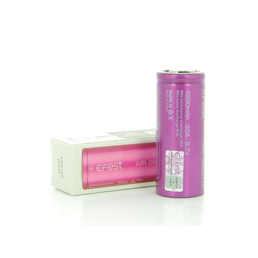 BATERIE EFEST IMR 26650 - 4200MAH, 50A 