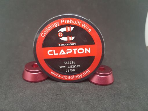 Coilology nerezový drát SS316L -  Clapton - 3,04 m