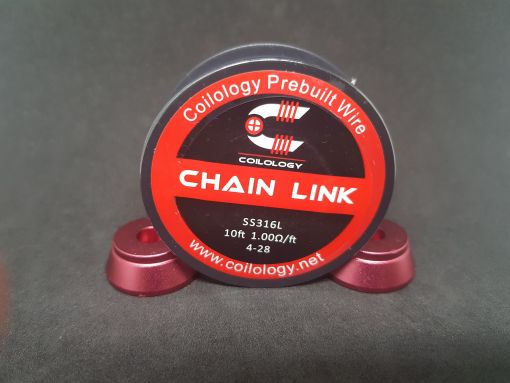 Coilology nerezový drát SS316L - Chain Link - 3,04 m