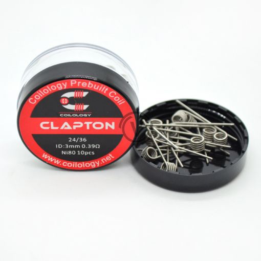 Coilology předmotané spirálky pro DL Clapton Ni80 - NiChrome - 10ks
