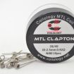 Coilology předmotané spirálky pro MTL Clapton Ni80, 10ks