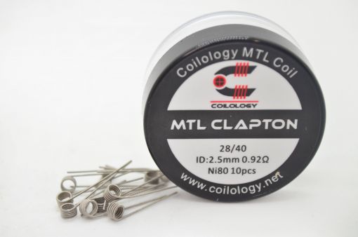 Coilology předmotané spirálky pro MTL Clapton Ni80, 10ks