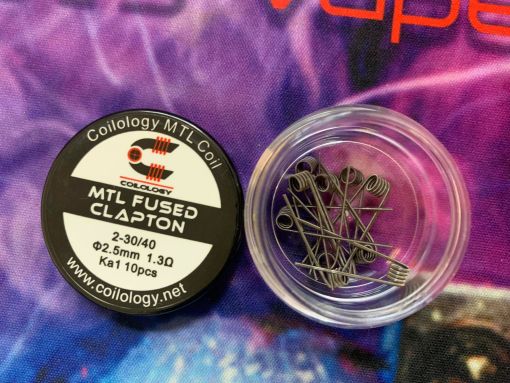 Coilology předmotané spirálky pro MTL Fused Clapton KA1, 10ks