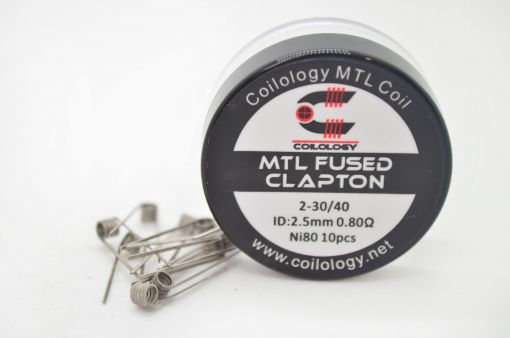 Coilology předmotané spirálky pro MTL Fused Clapton Ni80, 10ks