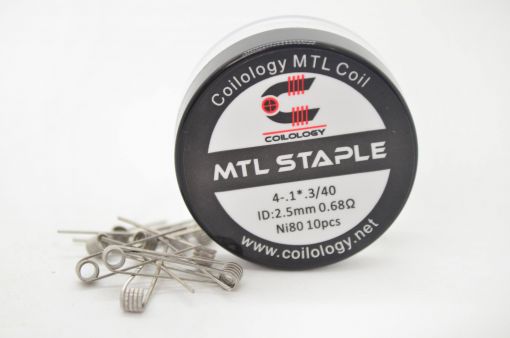 Coilology předmotané spirálky pro MTL Staple Ni80, 10ks