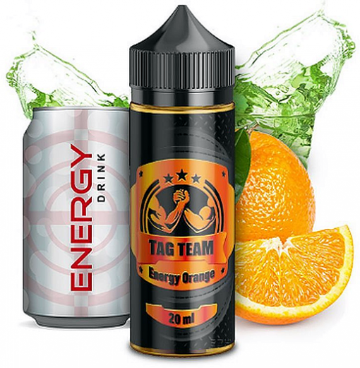 Příchuť Dampfdidas & Steamshots - Tag Team - Energy Orange 20ml SnV