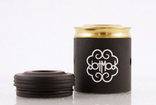 Dotmod Petri Cloudcap V2 22mm - TOPCAP Black