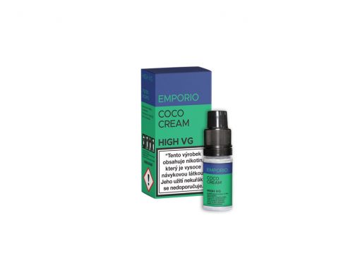 e-liquid EMPORIO HIGH VG Coco Cream 10ml