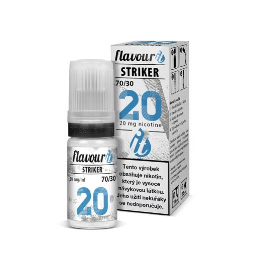 Flavourit STRIKER - 70/30 - Dripper 20mg booster, 10ml