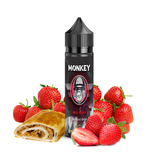 Příchuť Monkey Liquid - Red Muff 10ml SnV