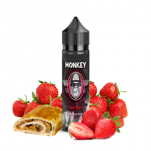 Příchuť Monkey Liquid - Red Muff 12ml SnV