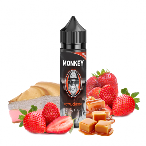 Příchuť Monkey Liquid - Royal Cheese 10ml SnV