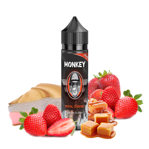 Příchuť Monkey Liquid - Royal Cheese 12ml SnV