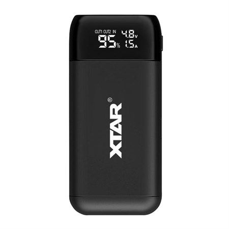 Nabíječka a powerbanka na články 18650/20700/21700 - XTAR PB2S