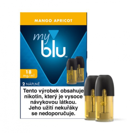 Náhradní předplněný pod pro my BLU - Mango Apricot 18 mg - 2 kusy