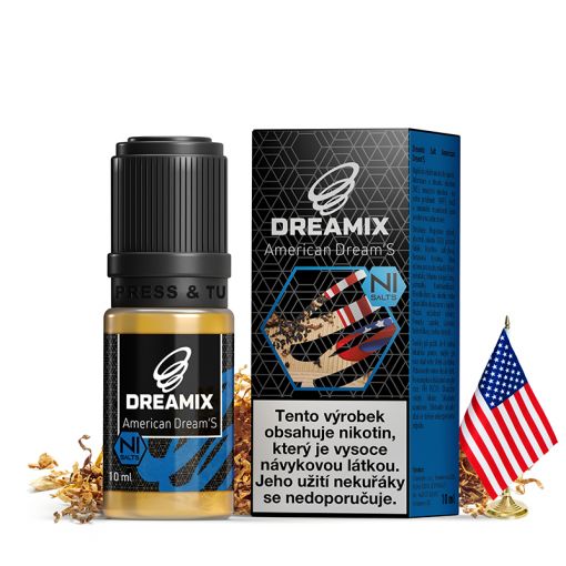 Nikotinová Sůl Dreamix - Americký tabák - American Dream'S