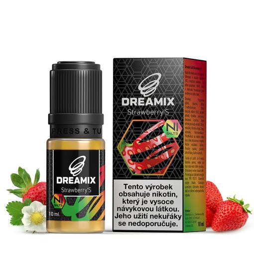 Nikotinová Sůl Dreamix - Jahoda - Strawberry'S