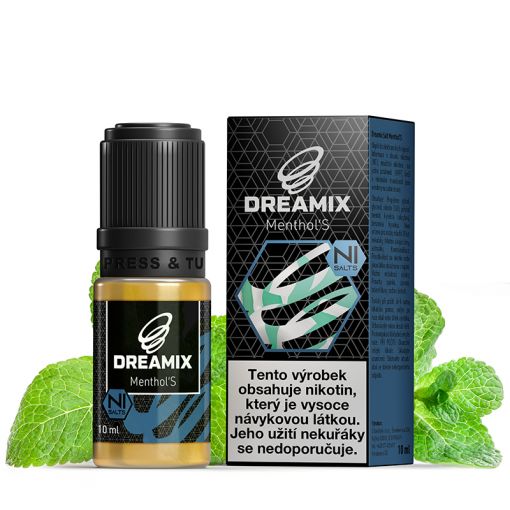 Nikotinová Sůl Dreamix - Mentol - Menthol'S