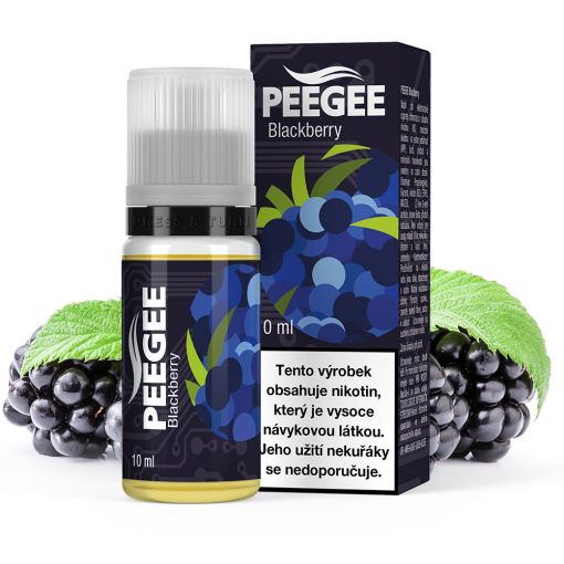 PEEGEE - Ostružina / Blackberry 10ml 30/70 VG/PG