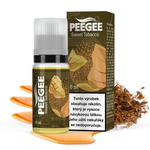 PEEGEE - Sladký tabák / Sweet Tobacco 10ml 30/70 VG/PG