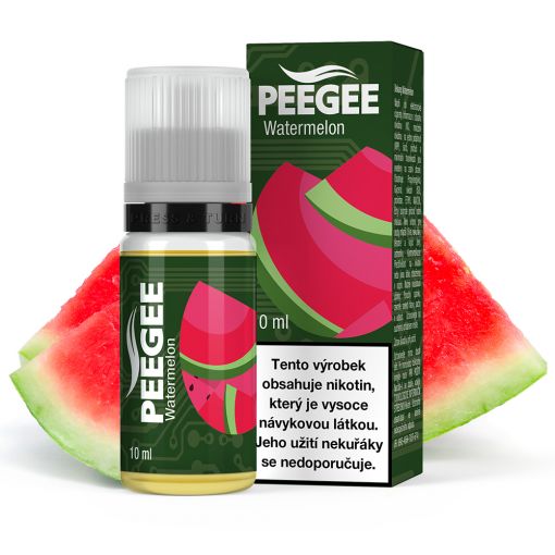 PEEGEE - Vodní meloun / Watermelon 10ml 30/70 VG/PG