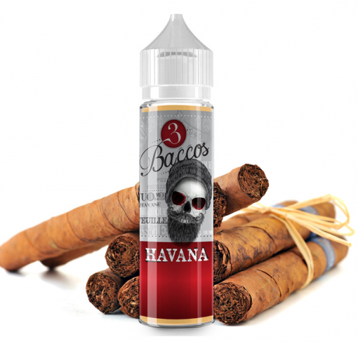 Příchuť 3 Baccos - Havana / Doutníkový tabák 15ml SnV