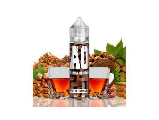 Příchuť Alpha Origins - Nutty Tobacco 15ml SnV