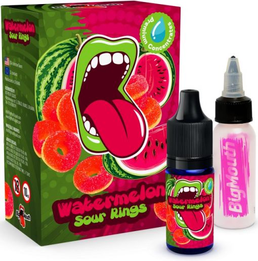 Příchuť Big Mouth - Classic - Watermelon Sour Rings 10ml