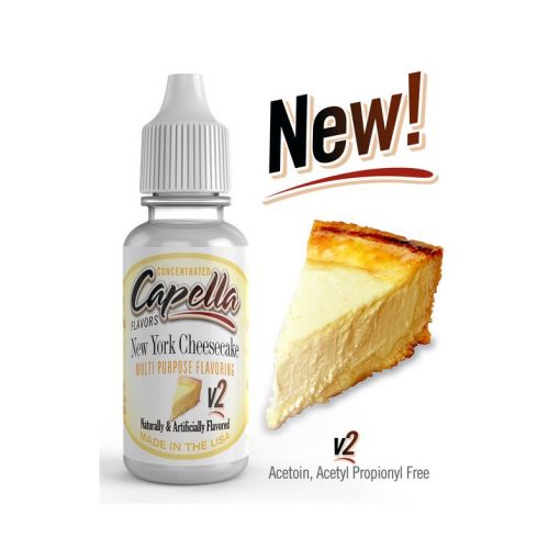 Příchuť Capella - New York Cheesecake v2 13ml