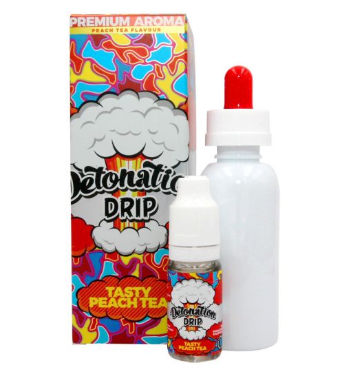 Příchuť Detonation Drip - Tasty Peach Tea 10ml