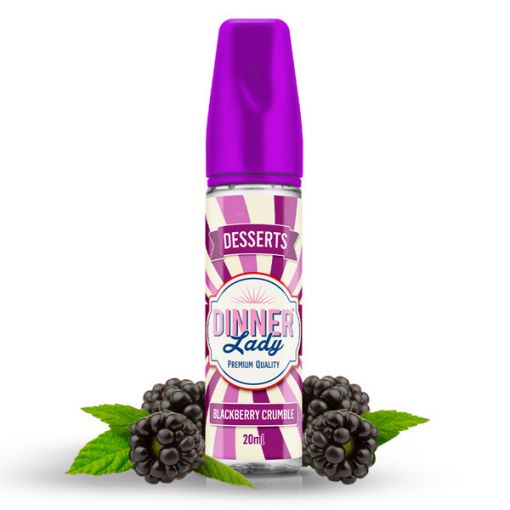 Příchuť Dinner Lady - Classic - Blackberry Crumble 20ml SnV