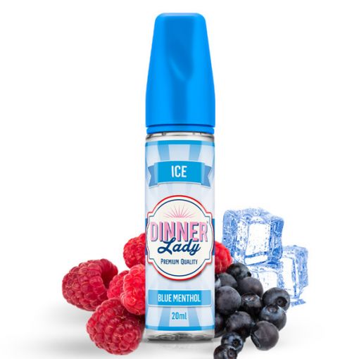 Příchuť Dinner Lady - Ice - Blue Menthol 20ml SnV