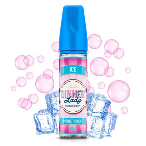 Příchuť Dinner Lady - Ice - Bubble Trouble Ice 20ml SnV