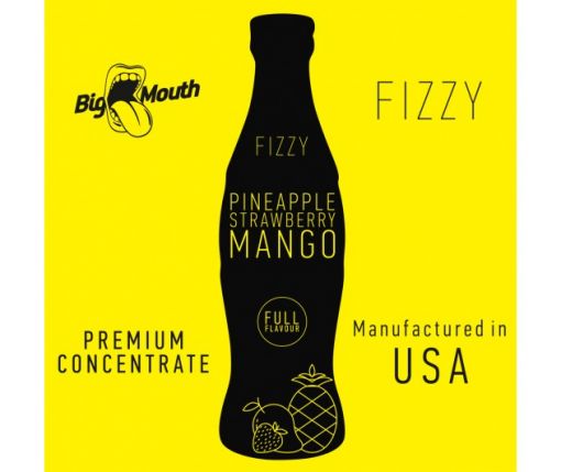 Příchuť Big Mouth - Fizzy - Ananas, jahoda a mango 10ml