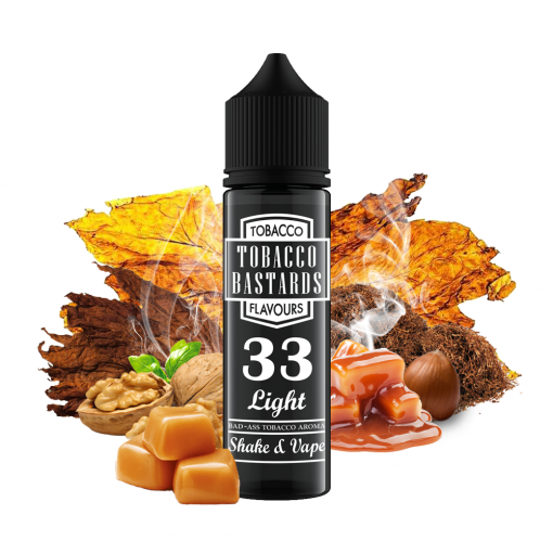 Příchuť Flavormonks - Tobacco Bastards - No. 33 Light Tobacco 20ml SnV