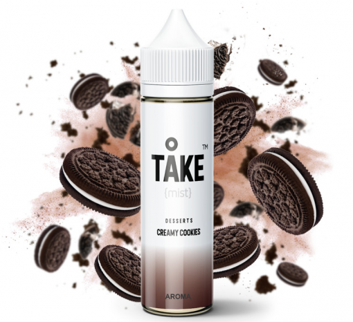 Příchuť Pro Vape - Take Mist - Creamy Cookies / Kakaové sušenky s krémem 10ml SnV