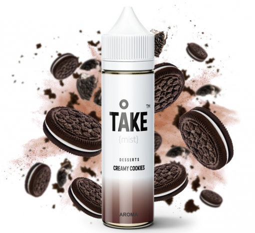 Příchuť Pro Vape - Take Mist - Creamy Cookies / Kakaové sušenky s krémem 20ml SnV