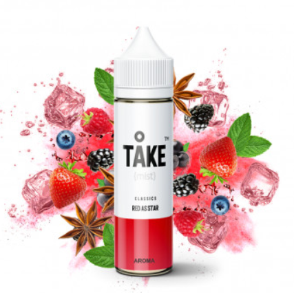 Příchuť Pro Vape - Take Mist - Red As Star / Bobulovitý mix s anýzem 10ml SnV