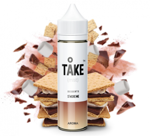 Příchuť Pro Vape - Take Mist - S'More Me / Grahamové sušenky s marshmallow a čokoládou 10ml SnV