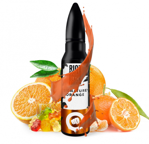 Příchuť Riot Squad - Black Edition - Signature Orange / Ovocné želé bonbony 15ml SnV