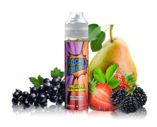 Příchuť Rocket Empire - Ballistic Blackberry 10ml SnV