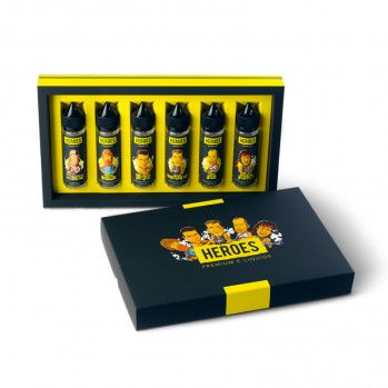 Příchutě Pro Vape - Heroes - Dárkové balení 6x20ml SnV