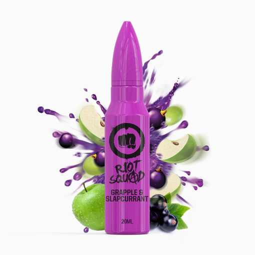 Příchuť Riot Squad - Grapple Slapcurrant / Jablka s černým rybízem 20ml SnV