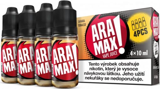Sahara Tobacco - Aramax liquid - 4X10ML