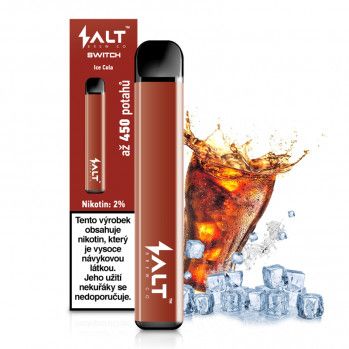 Salt SWITCH jednorázová pod ecigareta - Ice Cola