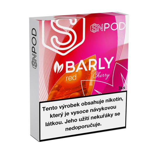 SN-Pod Barly Red Cherry náplň, 3ks