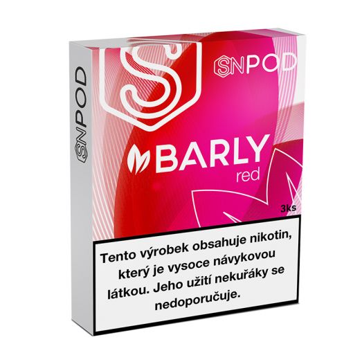 SN-Pod Barly Red náplň, 3ks