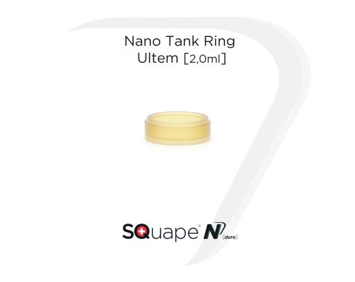 SQuape N[duro] Nano Ultem 2ml náhradní sklo