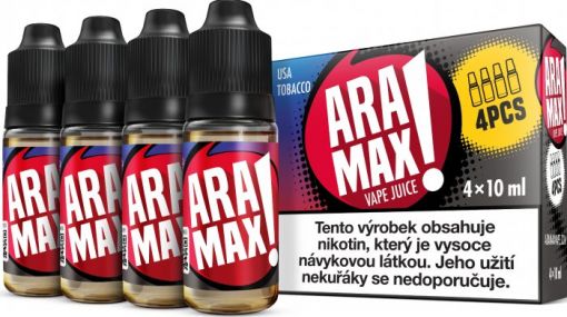 USA Tobacco - Aramax liquid - 4X10ML