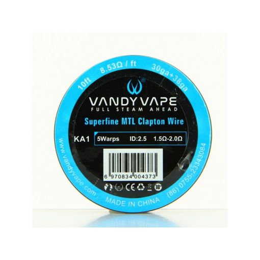 Vandy Vape kanthalový drát Superfine MTL  Clapton KA1, 3,04m